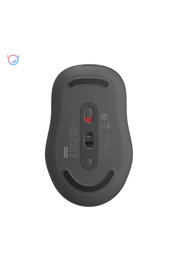 GRAY Mouse Xiaoxin Plus Bluetooth Wireless Mouse Twilight Dark Gray Bluetooth Dual Mode Mouse Silent - 3