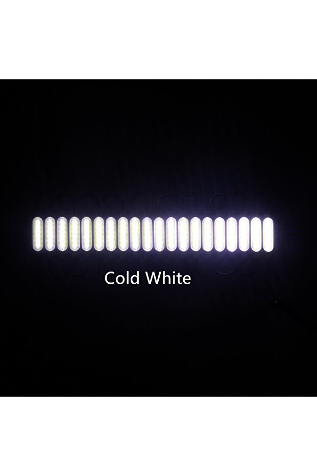 20 قطعة/الوحدة حقن مع عدسة وحدة COB LED LED مقاومة للماء إضاءة خلفية LED للإشارة