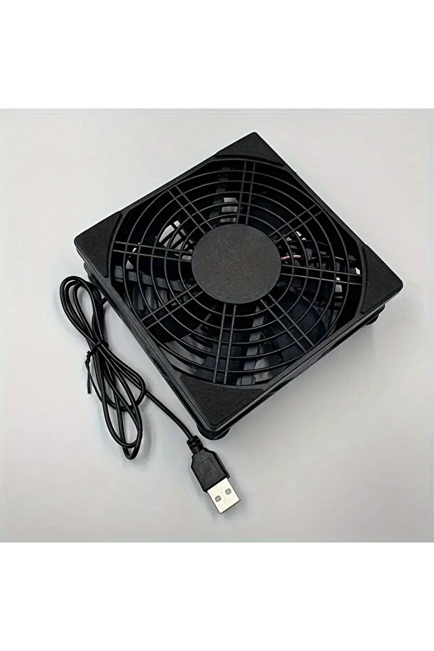 120mm 120x120x25mm 5V USB Power Cooling Case Fan For Receiver DVR Xbox TV Box Router