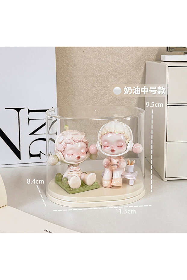 M Dust-proof Display Box Blind Box Display Rack Storage Transparent LEGO Ornament Handmade Display . - 1