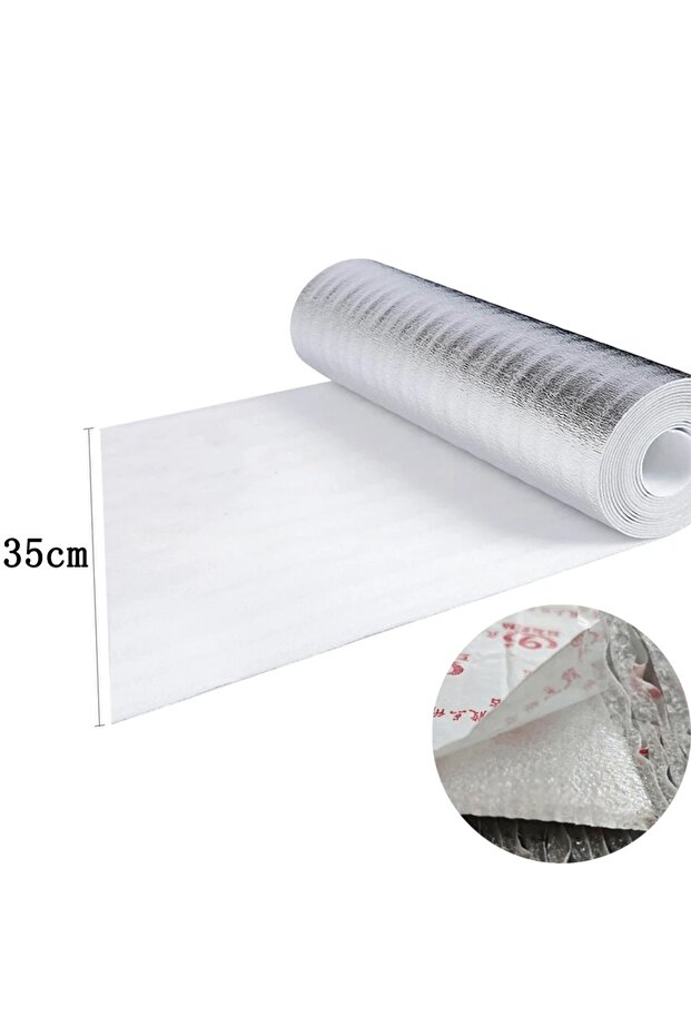 Length 5M -Width35cm 10M Oversized Self-adhesive Aluminum Foil Film Winter Insulation Cotton House