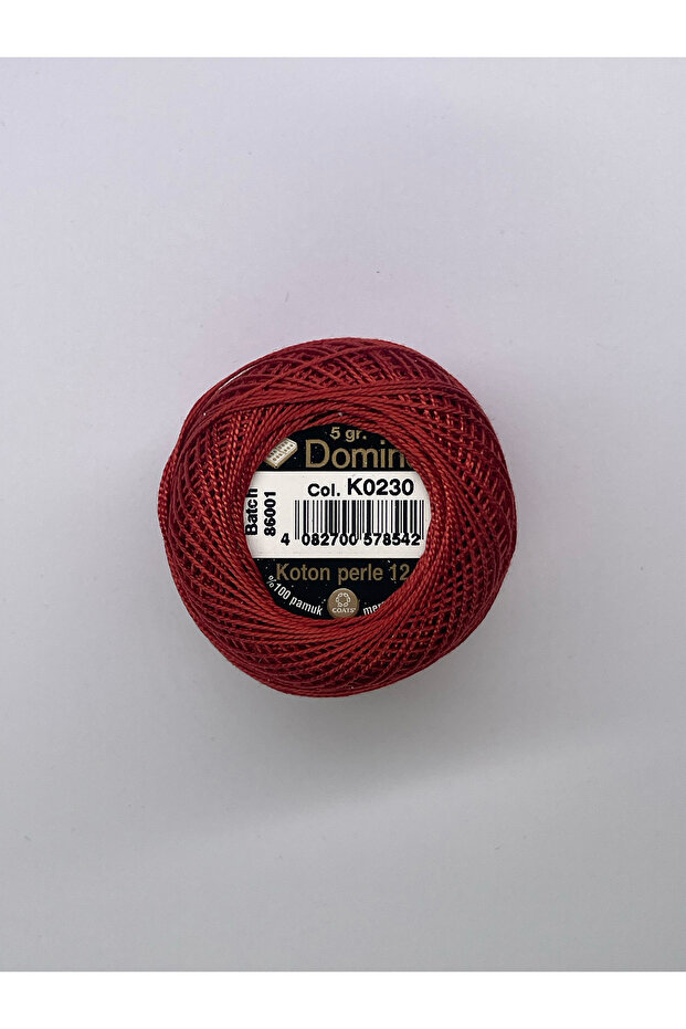 K0230 - خيط تطريز كوتون بيرل رقم 12