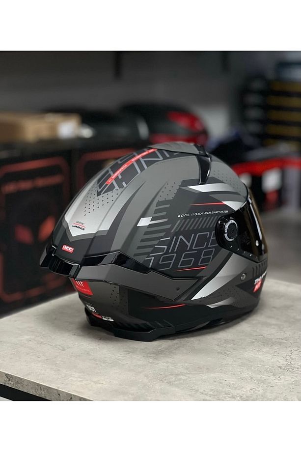 Thunder 4 SV Luminence D1 kask(şeffaf vizörlü) - 4