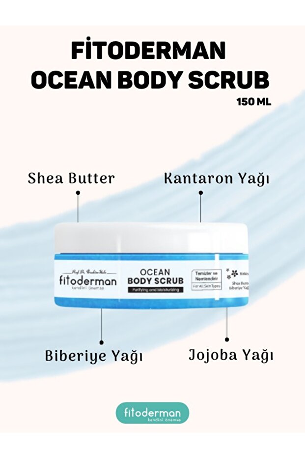 Ocean Body Scrub Nourishing Purifying Moisturizing Body Peeling