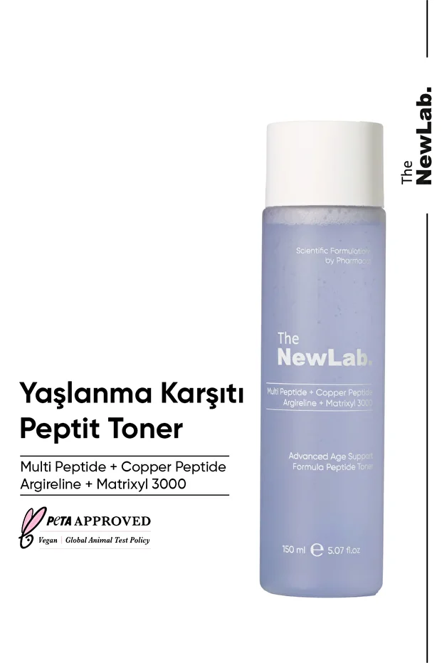 Yaşlanma Karşıtı Peptit Toner 150 ml (MULTİPEPTİDE, COPPERPEPTİDE, ARGİRELİNE, MATRİXYL 3000) - 1