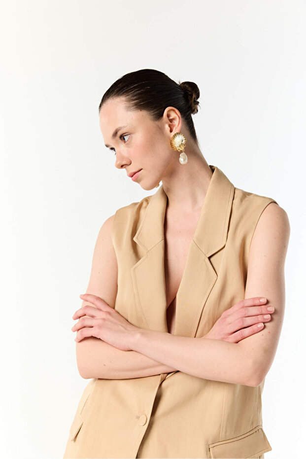 OVERSIZE KOLSUZ CEKET - 4