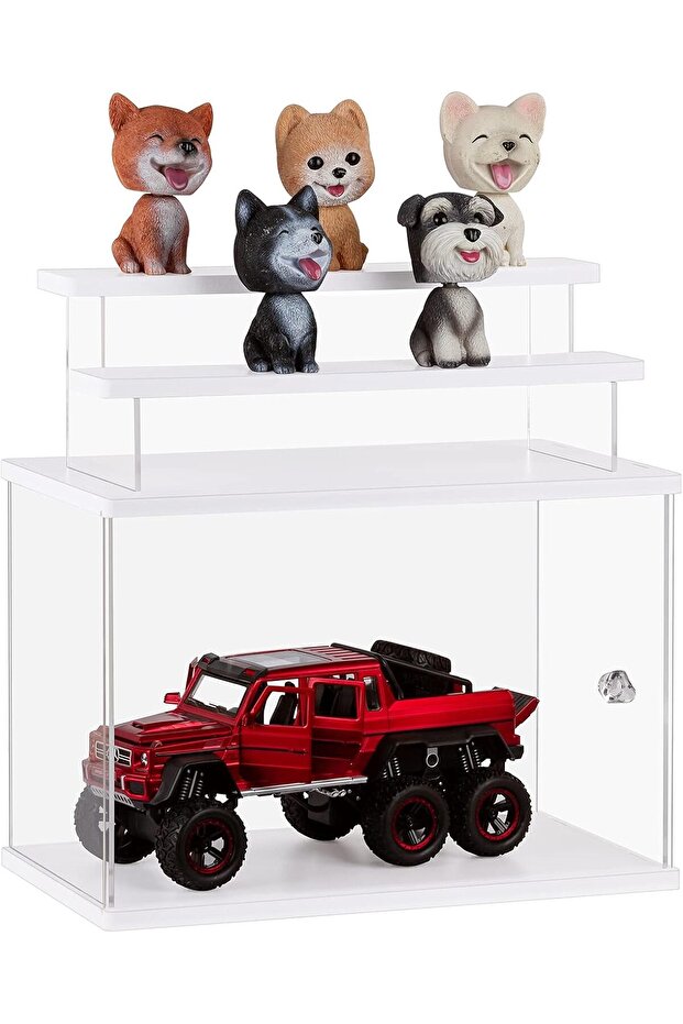 Acrylic Display Case, Display Box, Versatile Collectibles Display Showcase for Action Figures Toys - 3