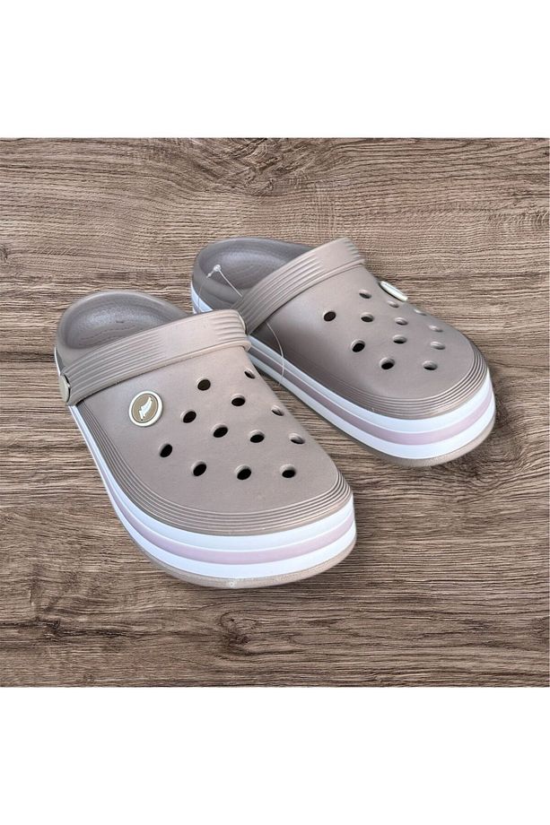 unisex vizon yumuşak soft taban hafif önü kapalı terlik sandalet - 3