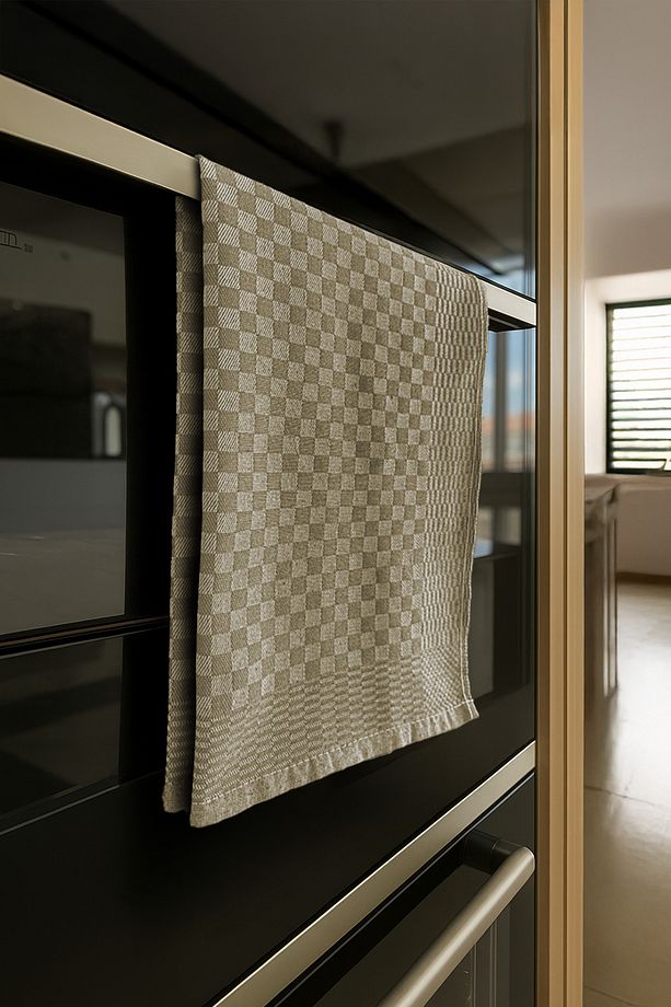 | 2 Adet | Damalı Peçete 40x60cm Mutfak Havlusu, Beslenme Örtüsü - 3