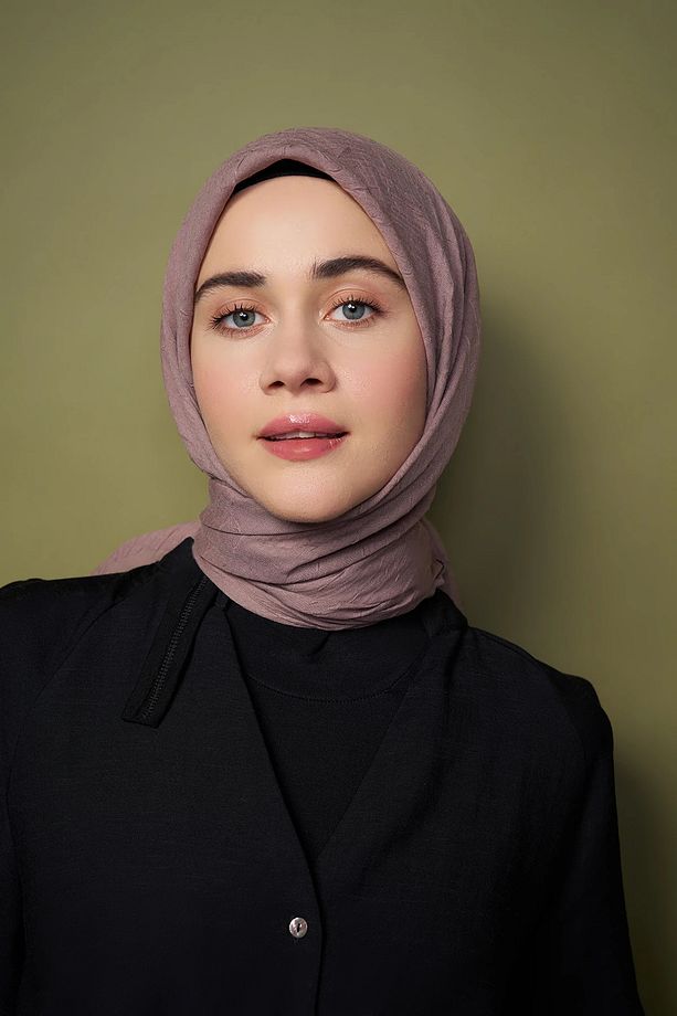 MODAKAŞMİR BAMBU EŞARP TOZLU KAHVE - 2
