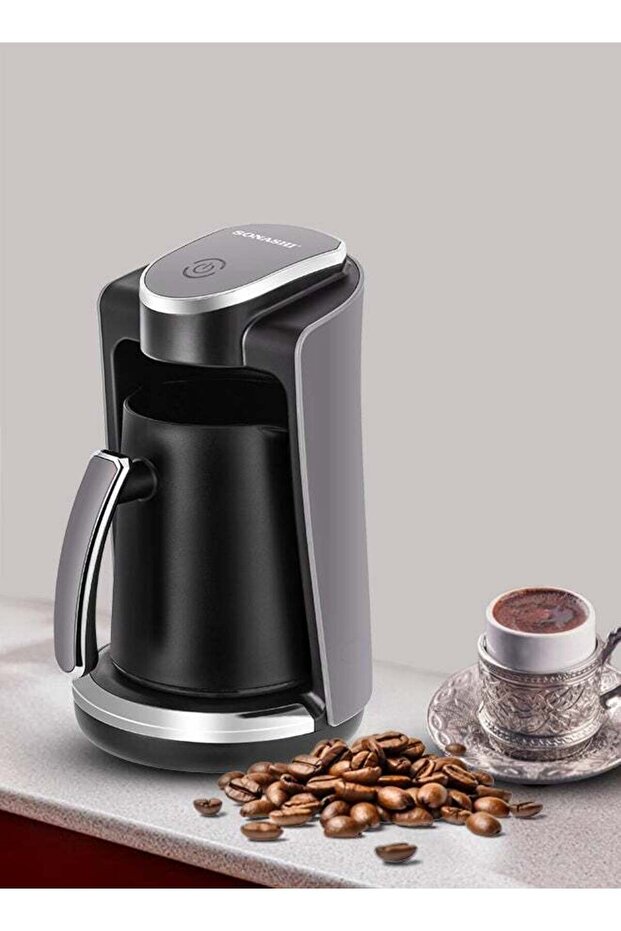 Electric Turkish Coffee Maker 250ML Capacity with Light & Sound Indicator | Auto Cut-Off Feature and