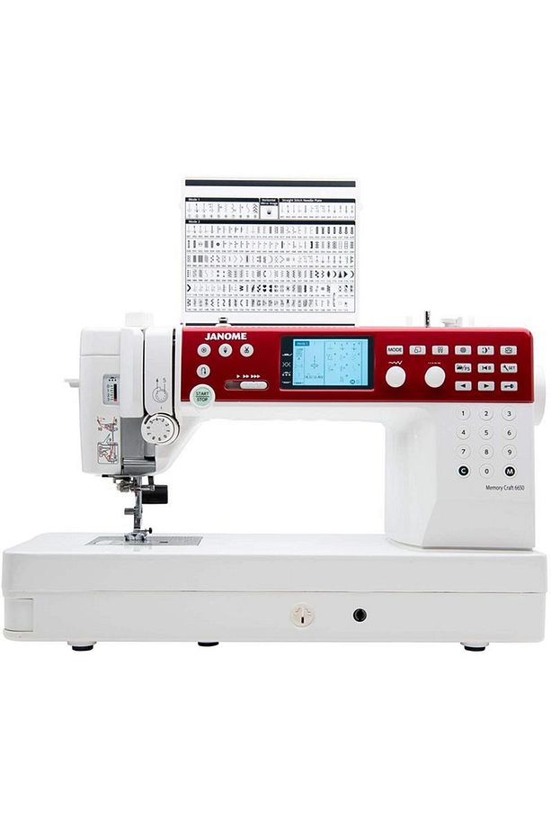 Mc6650 Elektronik Dikiş Nakış Makinesi | 170 Dikiş Desen Çeşidi | 9 Farklı Desende Tek Adımda - 2
