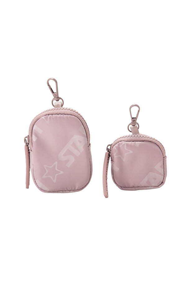Patterned Sling Bag Pink - 4