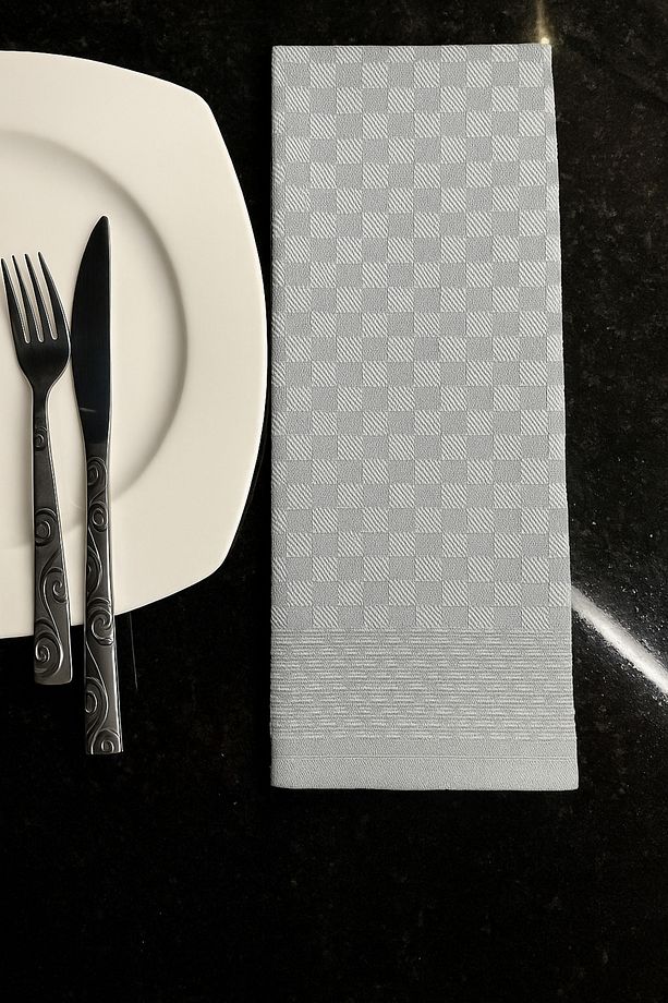 | 2 Adet | Damalı Peçete 40x60cm Mutfak Havlusu, Beslenme Örtüsü - 3