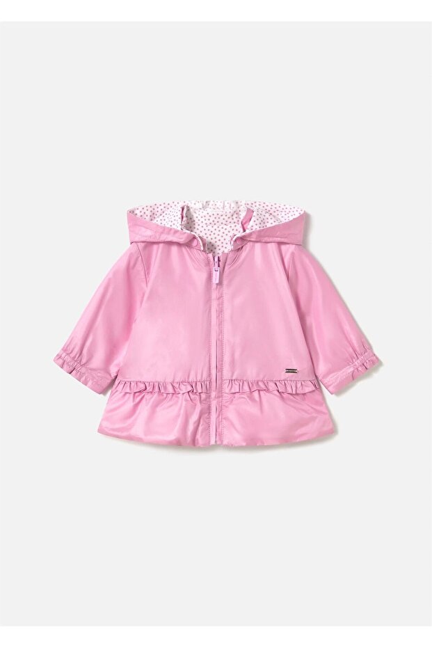 Baby Girl Double Sided Windbreaker Pink 1479