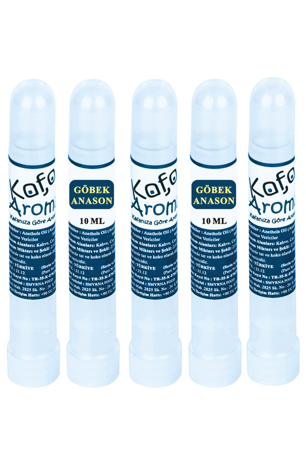 Göbek Anason Yağı Hazır Karışım 10 ML X 5 Adet - 1