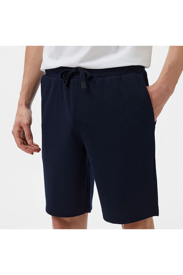 Erkek Lacivert Regular Fit Şort - 4
