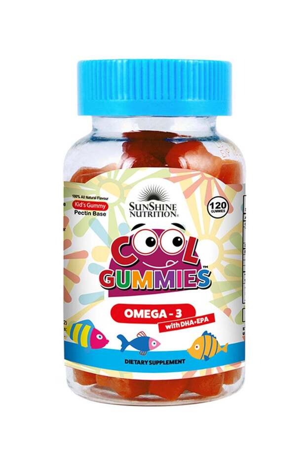Cool Gummies Kids Omega3 With Dha/Epa 120'S
