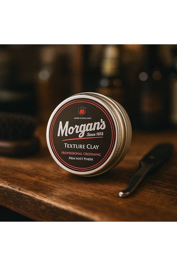 Morgan's Texture Clay Firm Matt Finish - Doku Veren Sert Saç Şekillendirme Kili 75 ml - 3