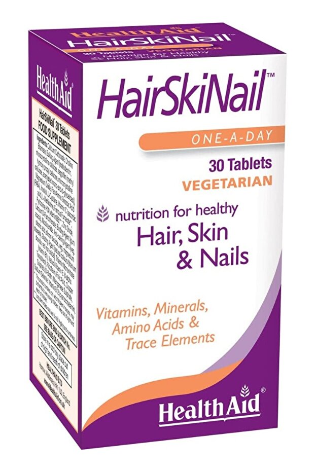 Health Aid Hairskinail 30 Tablets