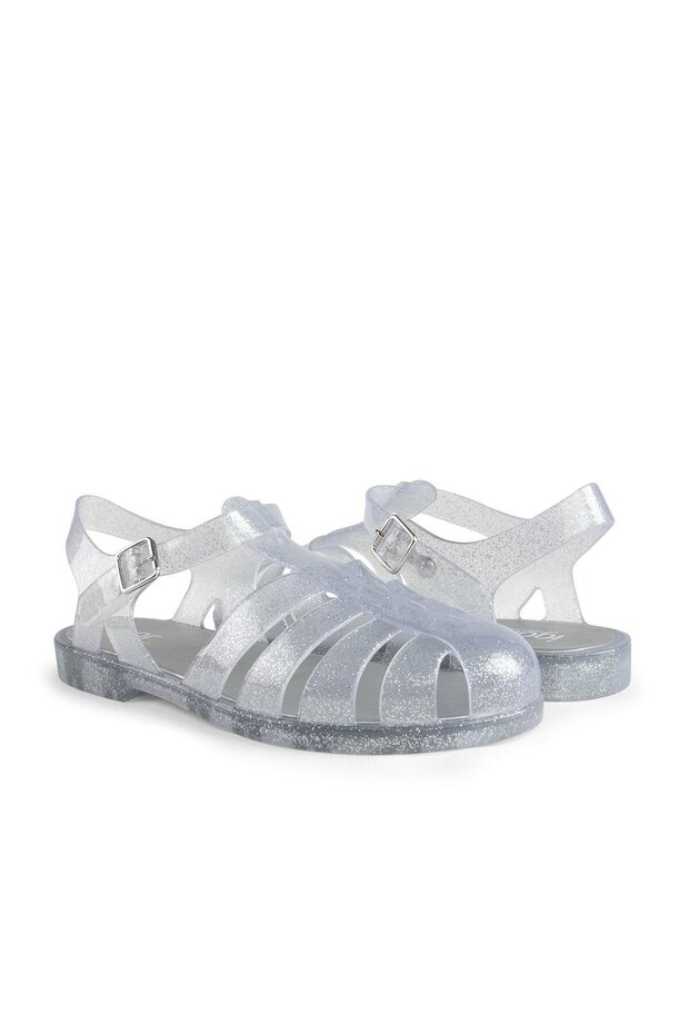 S10262 Biarritz Glitter Kadın Sandalet - 4