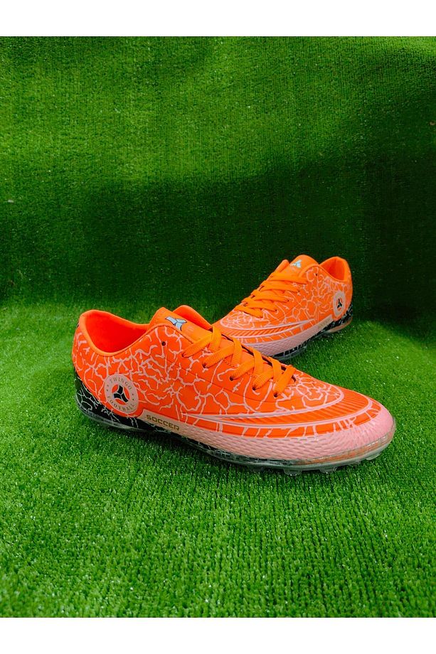 Rahat Taban Canlı Renkler Unisex Futbol Ayakkabısı Krampon - 1