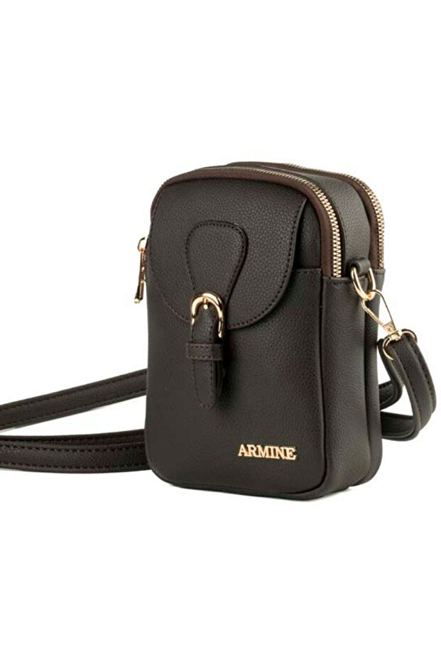 406 Brown Pia Women's Shoulder Bag