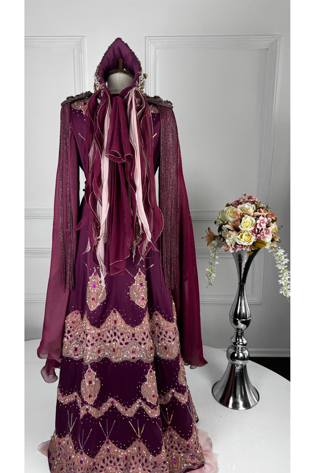 Baroque Beauty Kaftan Bindallı - 3