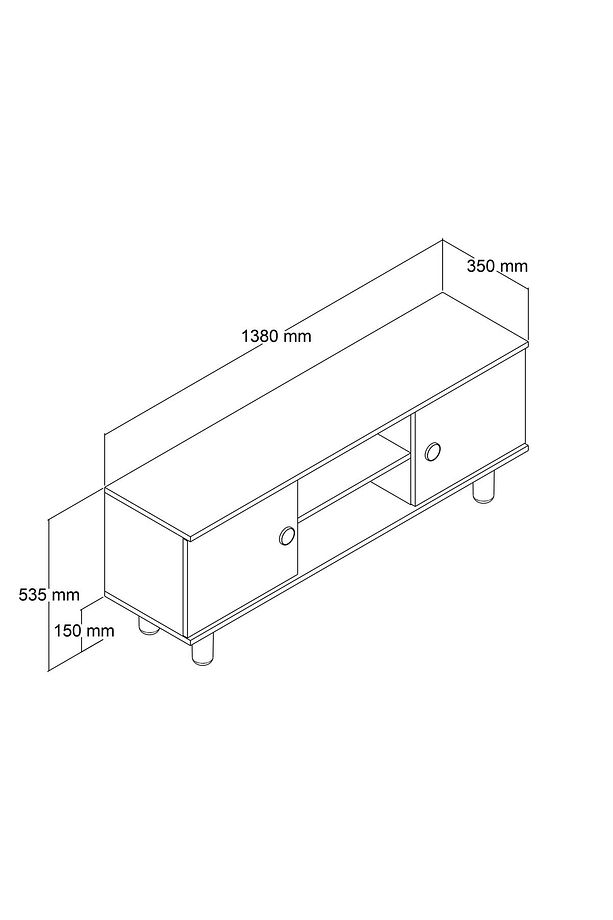 Bohem Tv Ünitesi 138 cm - 4