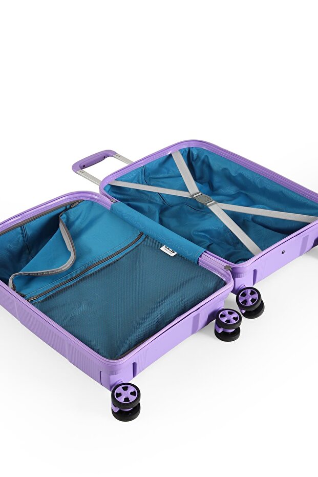 ÇÇS 5264 Polipropilen 3 lü Valiz Seti - 8