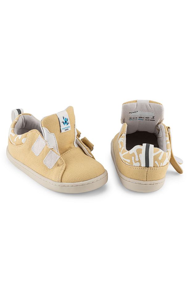 Hopfrög Smart Walker Recycled Canvas Eco Barefoot Çocuk Ayakkabı - 5