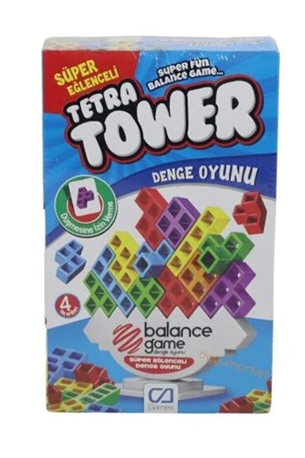 Tetra Tower Balance Game - 1