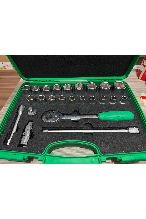 24'lü Lokma Anahtar Takımı 1/2" - 1115002024 - 1