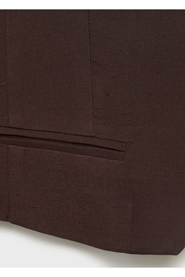 Düğmeli takım yelek - 5