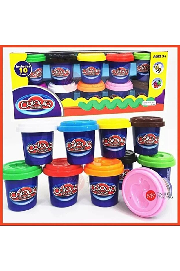 عجينة اللعب الملونة - 1