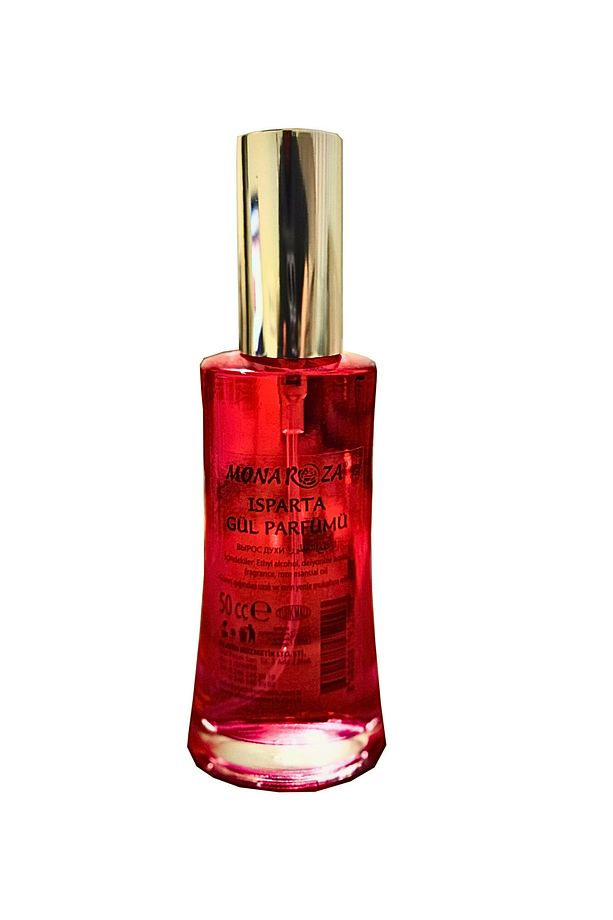 Isparta 50 ml Unisex Edc Kırmızı Gül Parfümü 50 ml - 3
