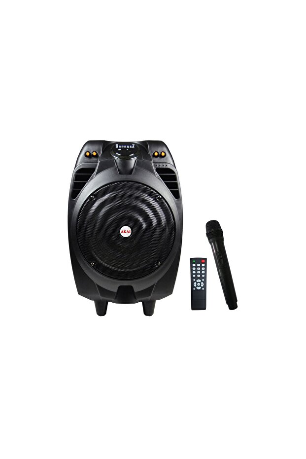 Akai SS023A-X10 portable speaker, bluetooth, wireless microphone - 2