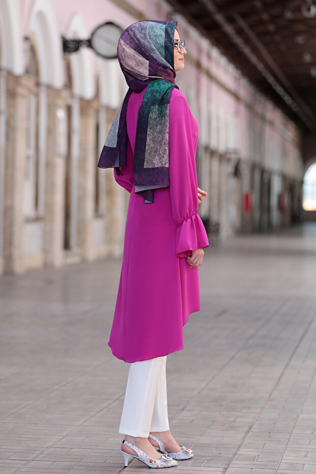 تونيك حجاب مقاس كبير - 4