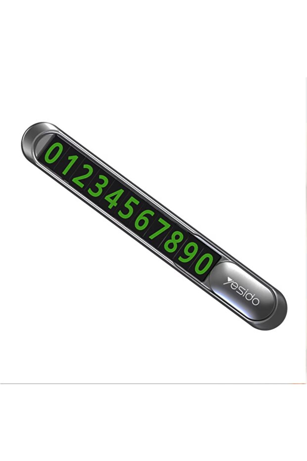 Car License Plate Holder, Partial Hide Function - Black - 1