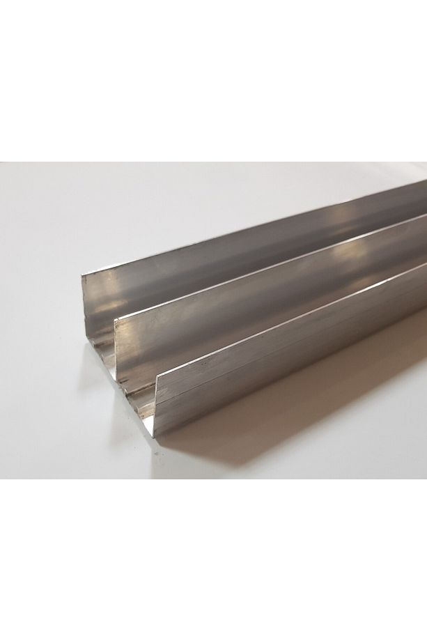 ALÜMİNYUM PROFİL SÜRME KAPAK RAYI FRENLİ ÜST RAY 250CM - 5