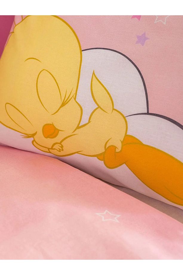 LCW HOME Karişik Tweety Baskılı Bebek Nevresim Seti - 6