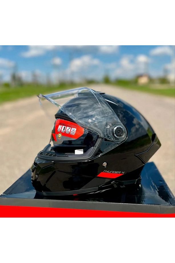 Helmets Thunder 4 Sv Solid kask (şeffaf vizörlü) - 8