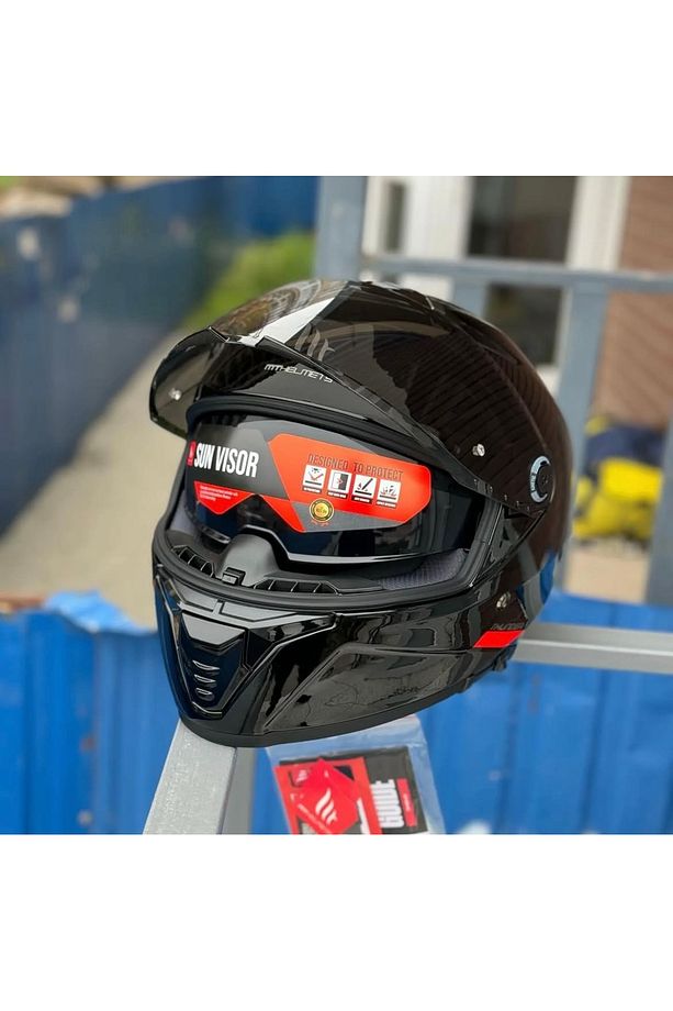 Helmets Thunder 4 Sv Solid kask (şeffaf vizörlü) - 7