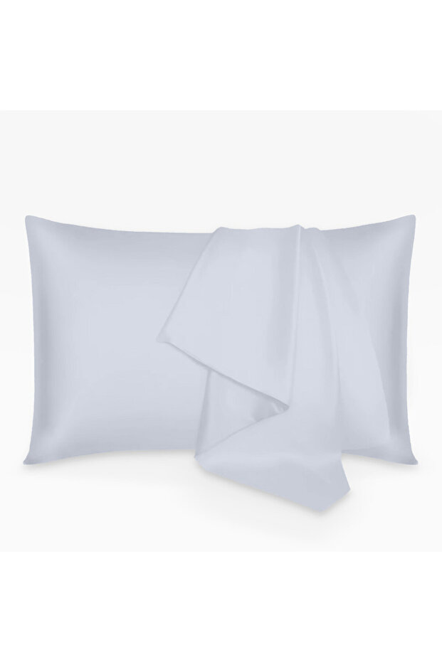 2-Piece 100% Cotton Sateen Pillowcase (50x75cm) – Silky Soft Feel Like Satin, Hotel-Quality Bedding
