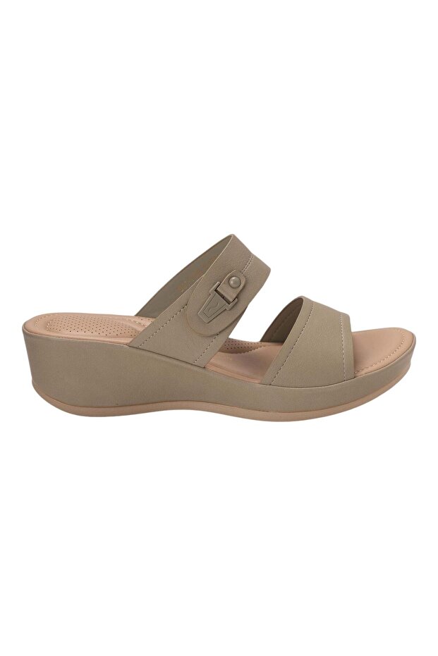 صندل كومفيت كاجوال بكعب إسفيني - 1