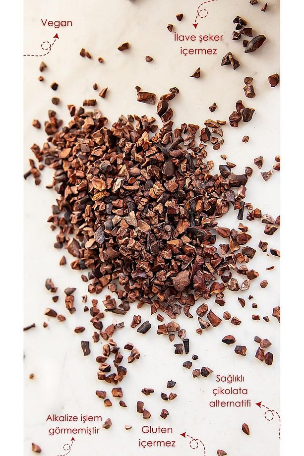 Cacao Nibs Granül Ham Kakao Nibi 200 G - 4