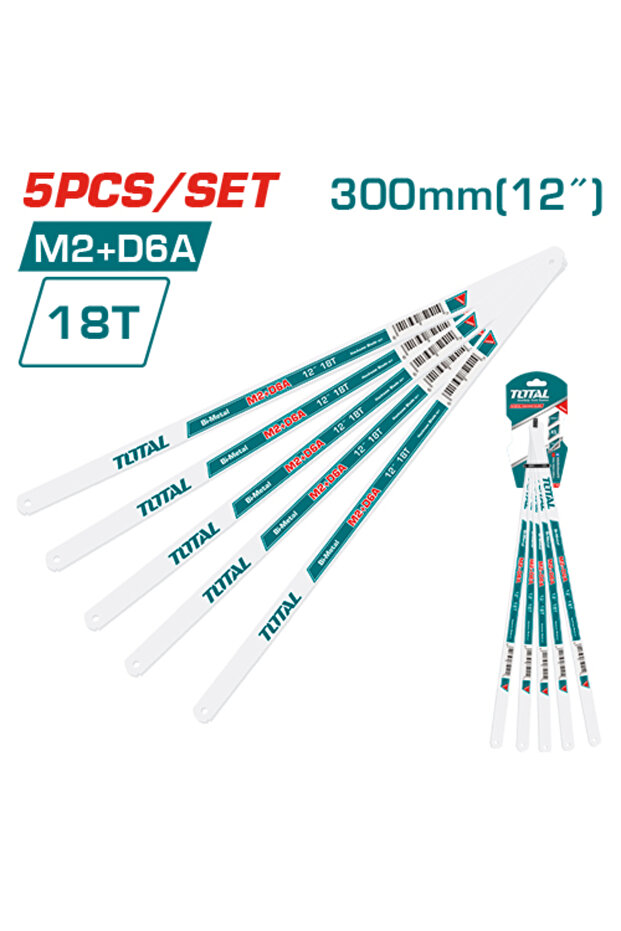 طقم غيار منشار حديد 12" 5pcs/set