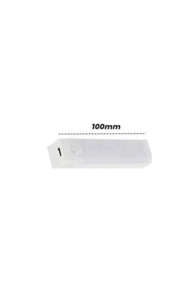 Hareket Sensörlü Tüp Ledli Şarjlı Sarı Led Auto Mod Dolap Içi, Koridor, Tezgah Altı 10cm - 4