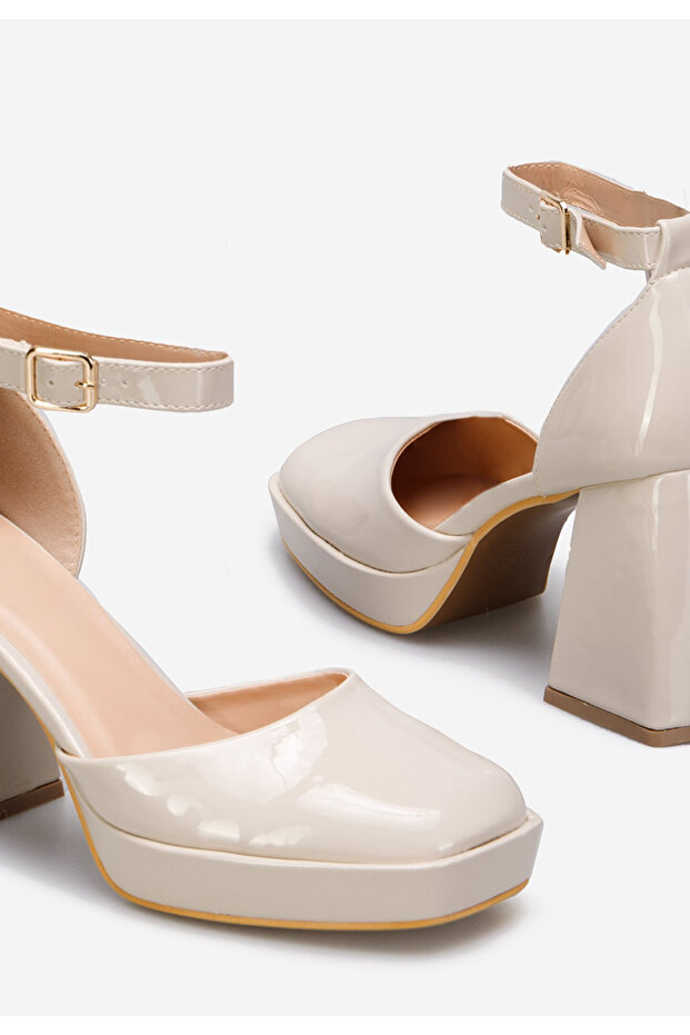 Γοβες μπεζ Ibia - 5