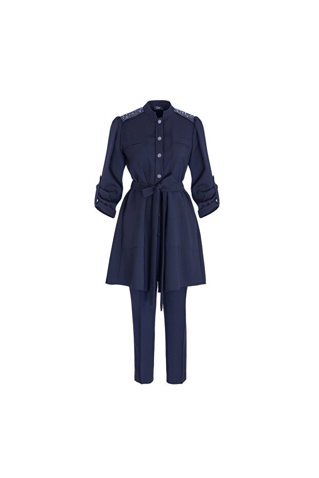 Bağlamalı Ceket - 3